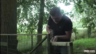 Old Man Hardcore Fucking Young Girl Fucks her Pussy and Mouth