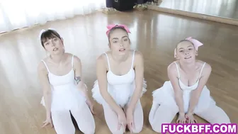 Ballerina Teens Get Fucked By Their New Slick Teacher