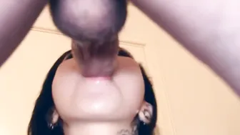 Sweetest end to a blowjob looks very enjoyable