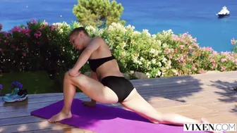 VIXEN Flexible Mia Split Fucks Her Gymnastics Instructor