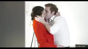 Young Sexy Stewardess Having an Affair with The Captain