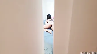 Naughty Stepsister Agrees to Suck Cock After I Recorded her Masturbating on My Phone
