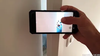 Naughty Stepsister Agrees to Suck Cock After I Recorded her Masturbating on My Phone