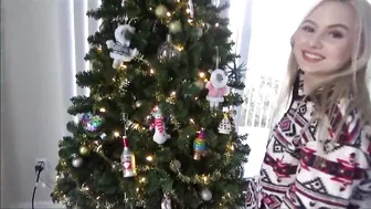 Special Christmas Present for My Lovely Blonde Teen Stepsister and She Liked it