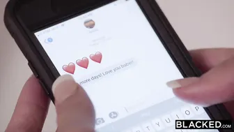 Lonely Young Blonde Bride Gets Cheating her New Husband with BBC