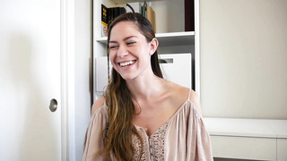 Attractive Chick Gives BJ and Gets Fucked Doggystyle to Get a New Job