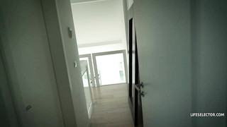 Charming Brunette Anastasia Brokelyn Is Great At Blowjobs