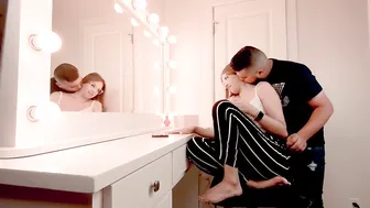 The Boy Next Door eats my Pussy out so damn Good!