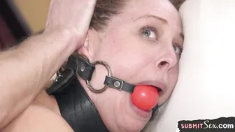 Naughty MILF Slut Loves Hard BDSM Anal Fuck While Cheating On her Husband
