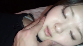 Gorgeous Korean Step Sister Fucked While Sleeping On Cam