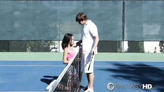 Little Dillion Harper Fucked After Tennis Game