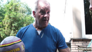 Young Ginger Nymph Gets Her Tight Pussy Licked And Fucked