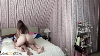 Dirty Teen Chick Gets Wet and Horny While Watching her Boyfriend Banging Another Girl