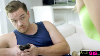 Attractive Jessie Saint Stretched by Horny Step Bro