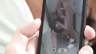 Impudent Guy Gropes Japanese Cutie On Train