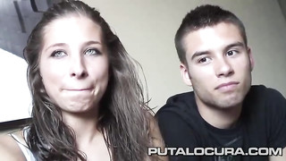 Nasty Blue-eyed Amateur Babe Rubia Getting Fucked Hard