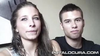 Nasty Blue-eyed Amateur Babe Rubia Getting Fucked Hard