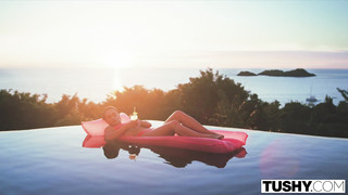 She Wanted To Relaxes But End Up With A Cock In Her Ass