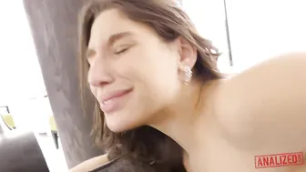 Hot White Brunette Get Her Holes Filled By Black Guy Hard