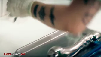 Kinky Nurse  Minerva Torturing Valentina Bianco On Gyno Chair