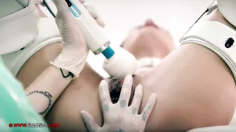 Kinky Nurse  Minerva Torturing Valentina Bianco On Gyno Chair