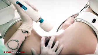 Kinky Nurse  Minerva Torturing Valentina Bianco On Gyno Chair