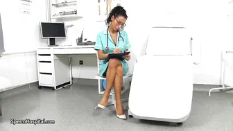 Nasty MILF Doctor is Using Every Opportunity to Fucks Hot Young College Guys