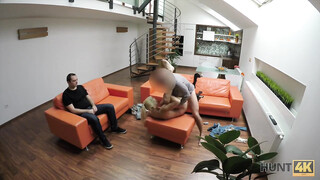 Broke Guy Sells his Girlfriends Pussy and Ass for Some Fast Cash