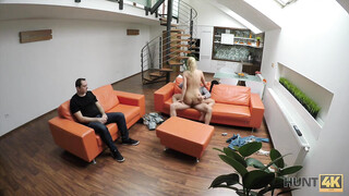 Broke Guy Sells his Girlfriends Pussy and Ass for Some Fast Cash