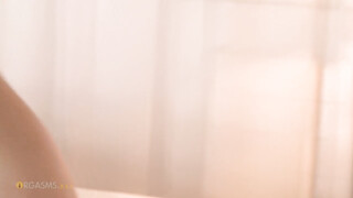 Beautiful Babe With Big Natural Tits Having An Orgasm