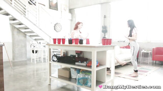 Lucky Guy Fucks Hot Sorority Sisters At The Pussy Palace