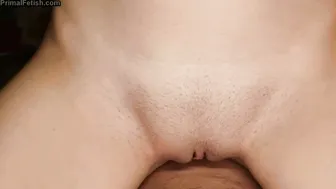 Dirty Man Fucks his Super Cute Stepdaughter and Accidentally Cums Inside her Pussy
