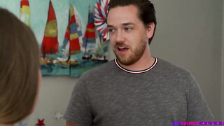 Step Sisters And A Friend In Fuck Triangle