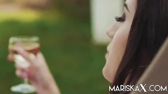 French Teen Lina Luxa Has Her Ass Pounded In The Backyard