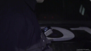 Sensual Chick Katya Rodriguez Sucking Huge Dick On The Knees