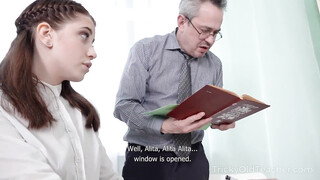 Old Teacher Makes Sexy Student A Spicy Offer