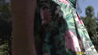 BBC Slut Chanel Preston Gangbanged by Black Thugs