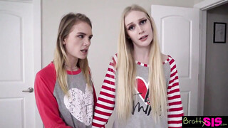 3some With Sisters On Valentines Day Club