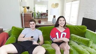 Cute Teen Takes a Big Dick Pounding from BWC