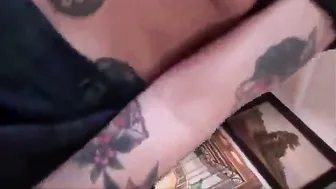 Nympho Blondie Sucks Cock