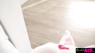 Hot Brunette Teen Eliza Ibarra Tricked Fucked by Step Bro on Easter