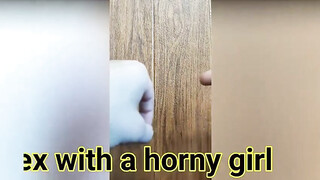 Cute Teen Giving a Handjob to her Best Friend Before Riding His Cock