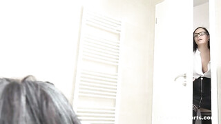 Hot Lesbian Threesome with Super Cute Teen Friends