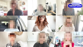 Cute Chick Makes Him Cum Inside Her Tight Pussy On Zoom Call