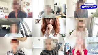 Cute Chick Makes Him Cum Inside Her Tight Pussy On Zoom Call