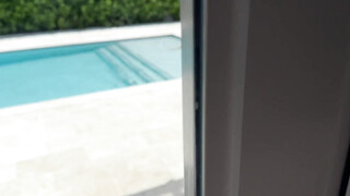 Nasty British Slut Enjoys a Raw Fucking From The Pool Boy