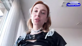 Taught a hot maid how to cook a cream pie - Loly Nebel
