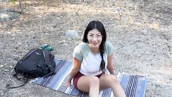Latina Step Sis Swallows My Cum In The Great Outdoors
