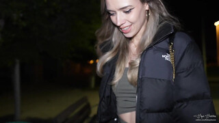 Tinder Stranger Fucks Me Publicly And Gives Me a Creampie