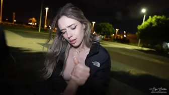 Tinder Stranger Fucks Me Publicly And Gives Me a Creampie